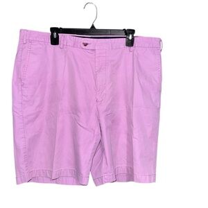 Peter Millar Light Pink Flat Front Shorts